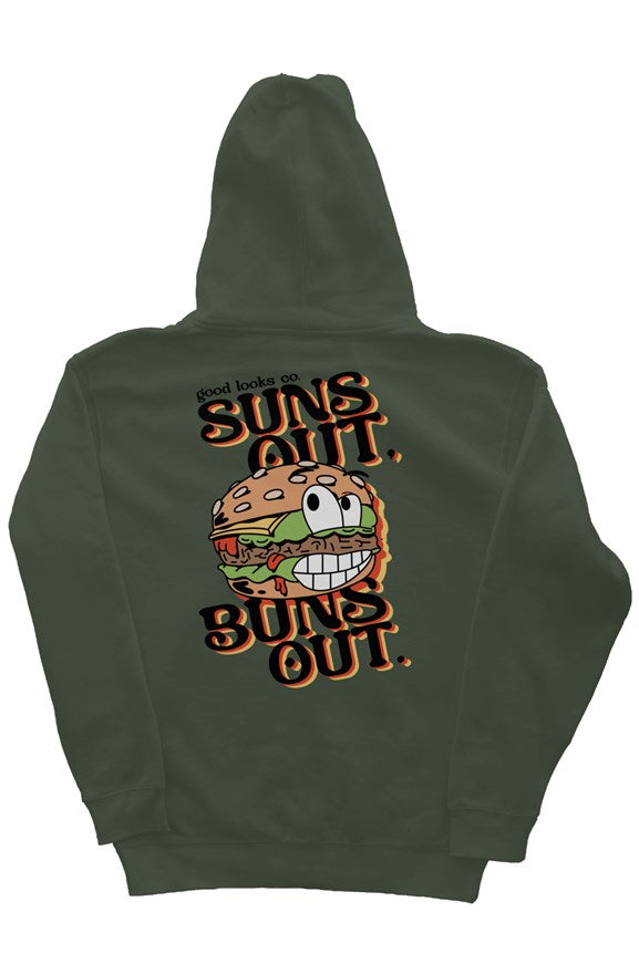 Buns Out Heavyweight Hoodie