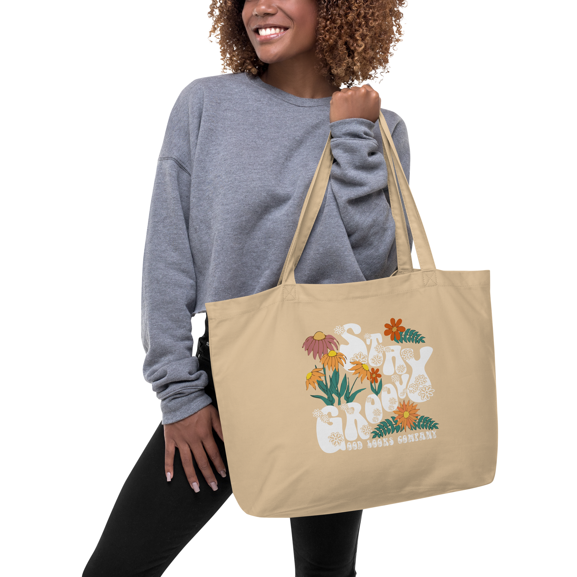 Stay Groovy XL Tote