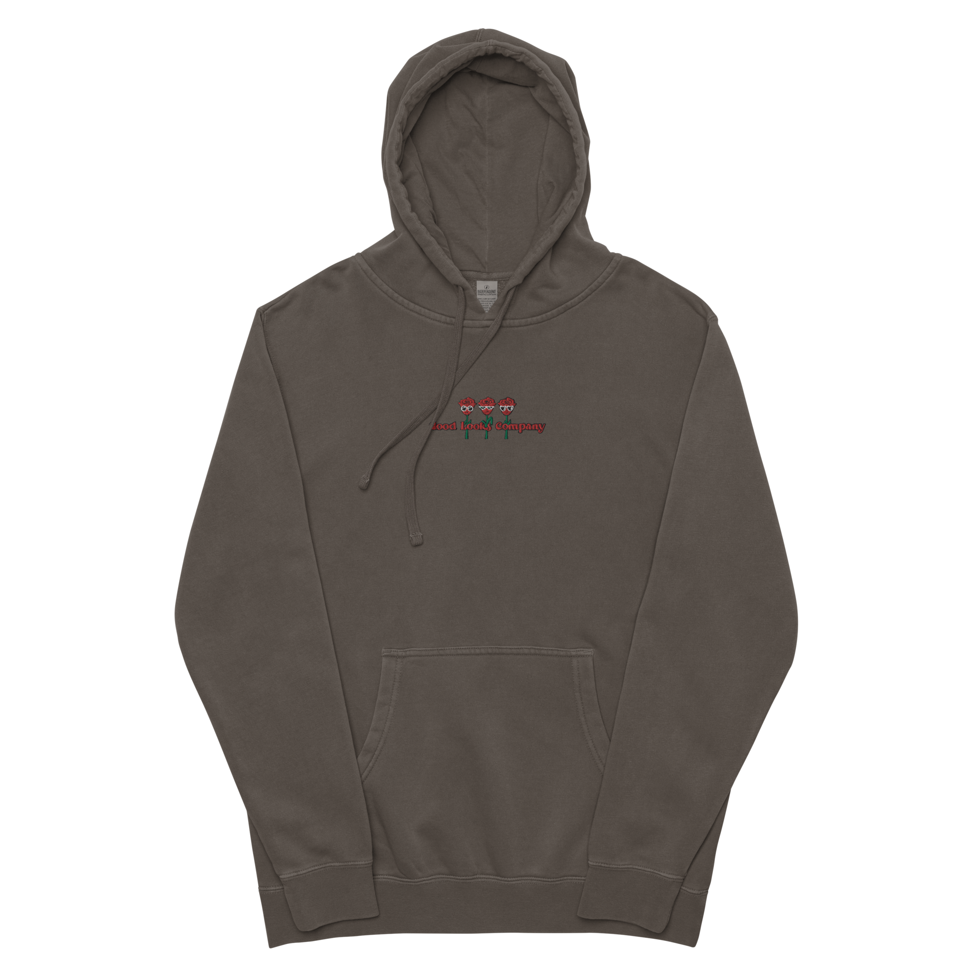 Smell The Roses Embroidered Hoodie