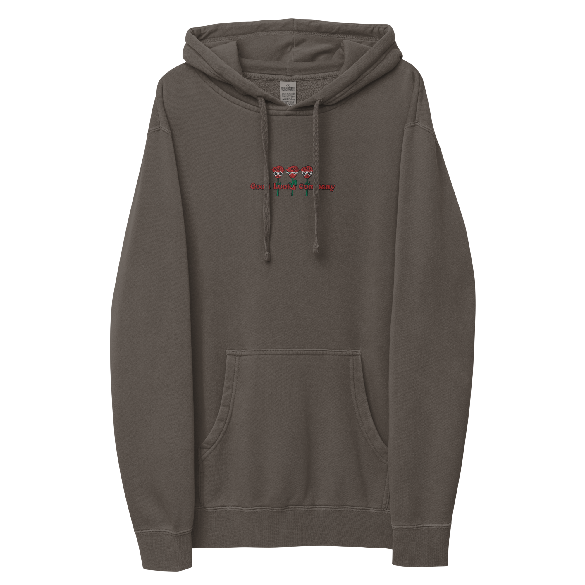 Smell The Roses Embroidered Hoodie