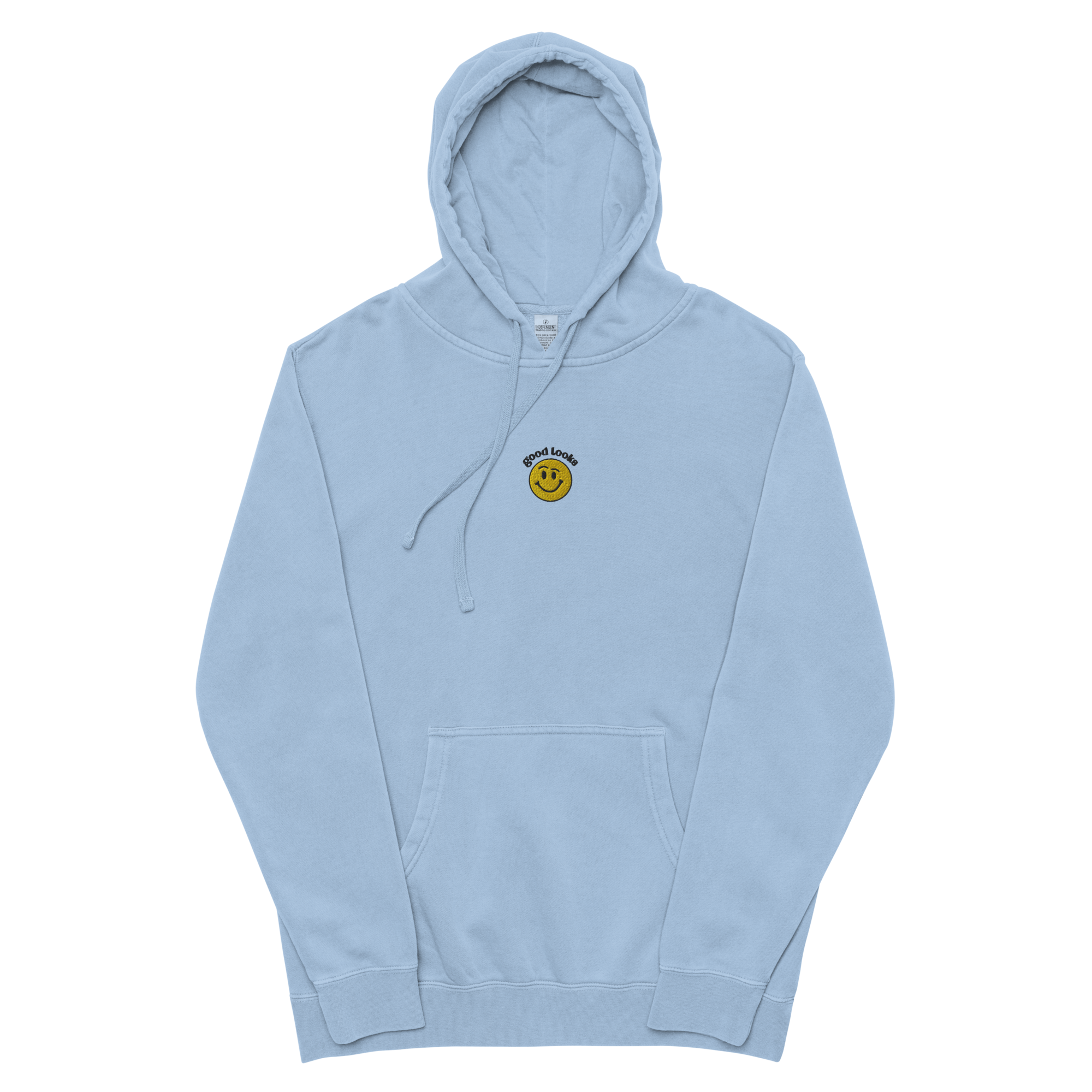 Smiley Embroidered Hoodie
