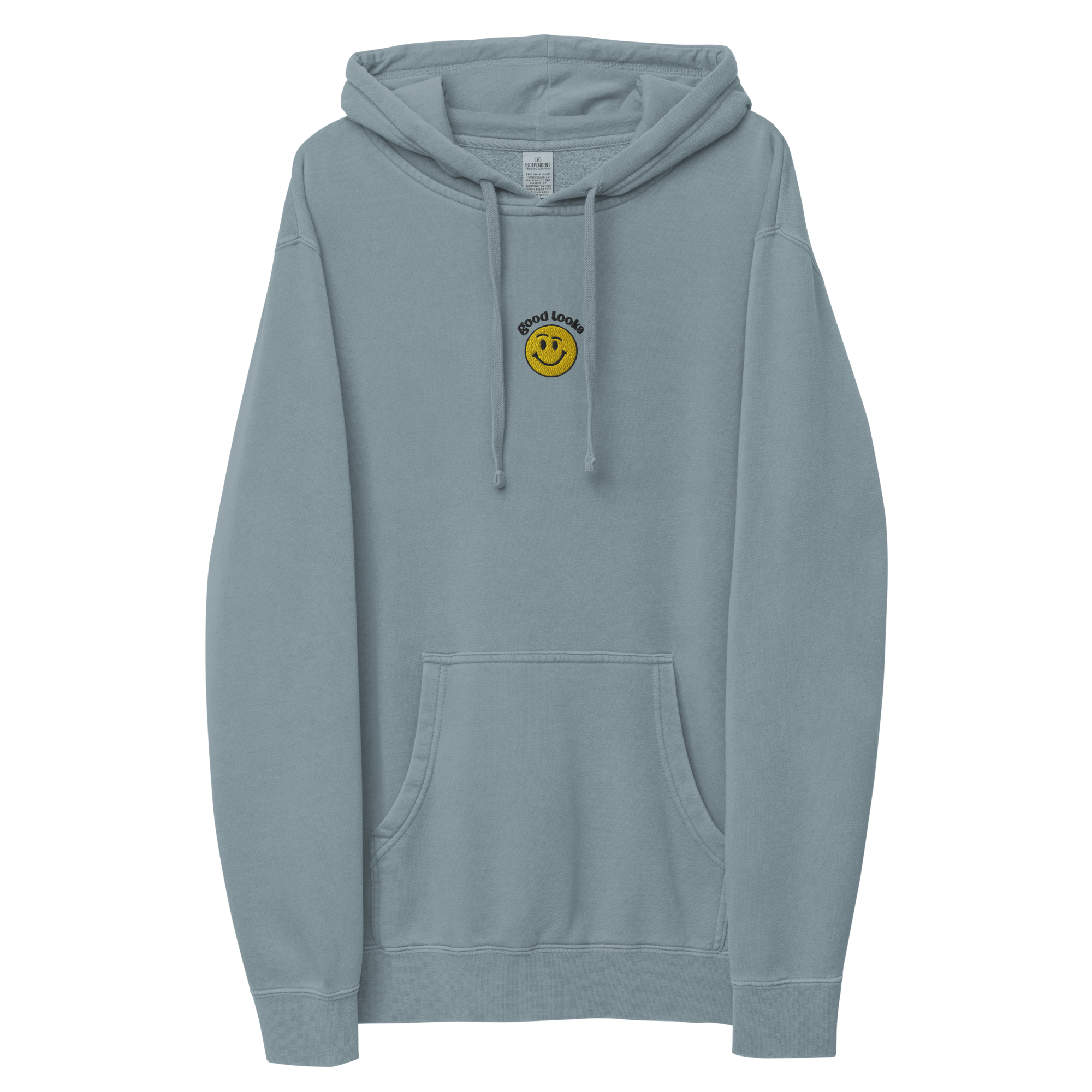 Smiley Embroidered Hoodie